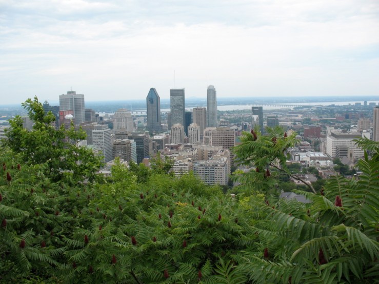 Canada Montreal Skyline