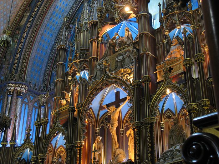 Montreal Basilica Altar Detail2