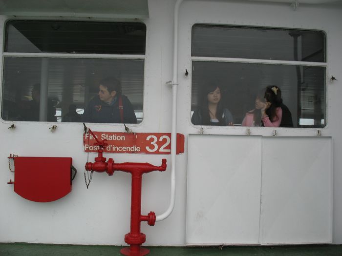 PEI Ferry Tourists