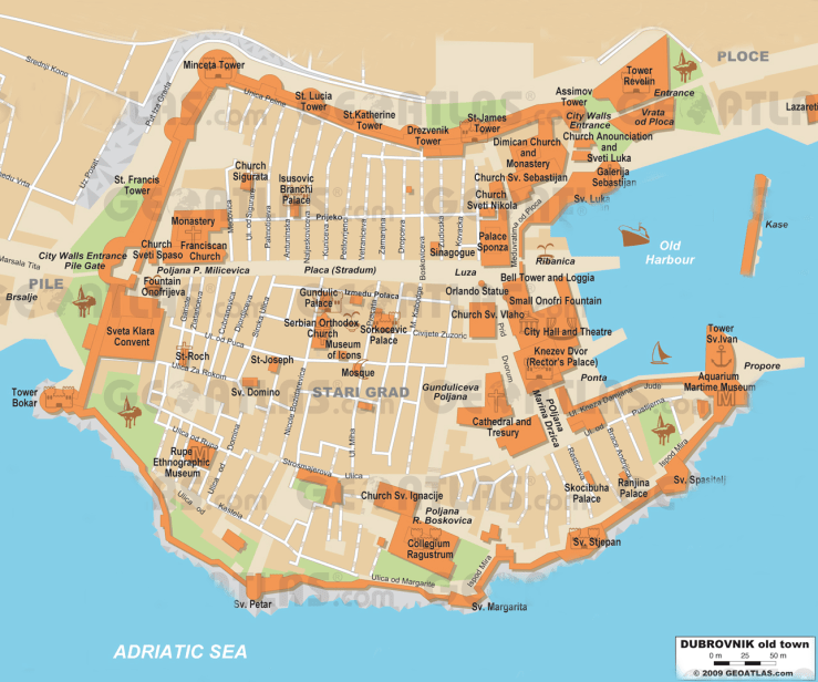 City Walls and Towers Dubrovnik