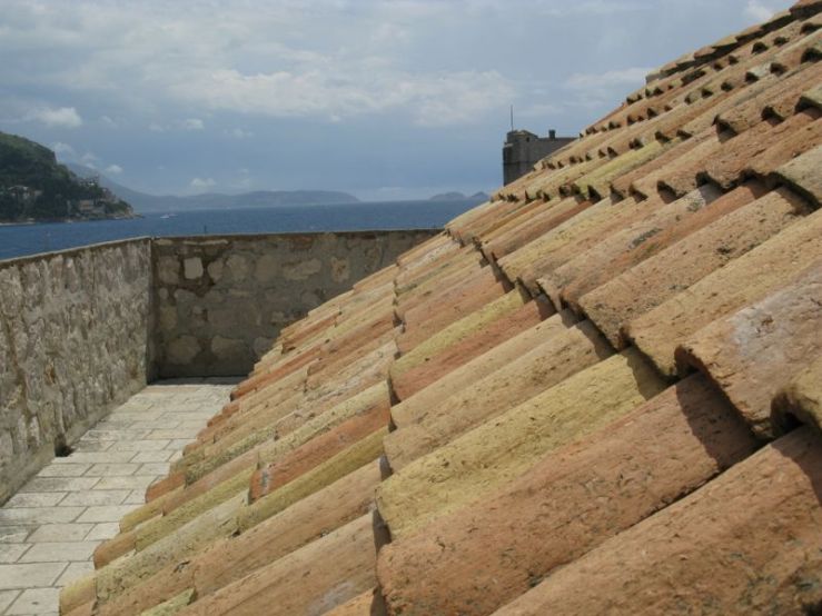 Dubrovnik City Wall_15 tiled roof