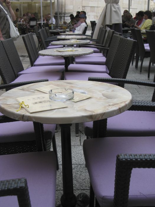 Dubrovnik Outdoor Cafe