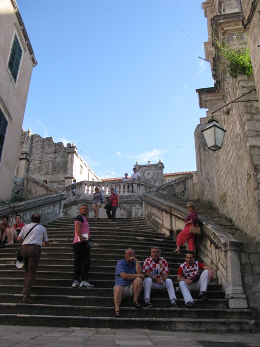 Dubrovnik_Stairs to St. Ignatius