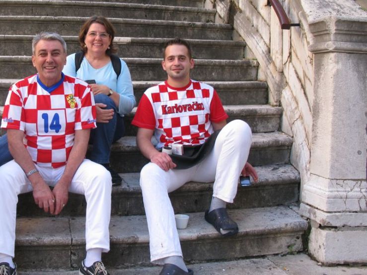 ESe with Croatian Fans