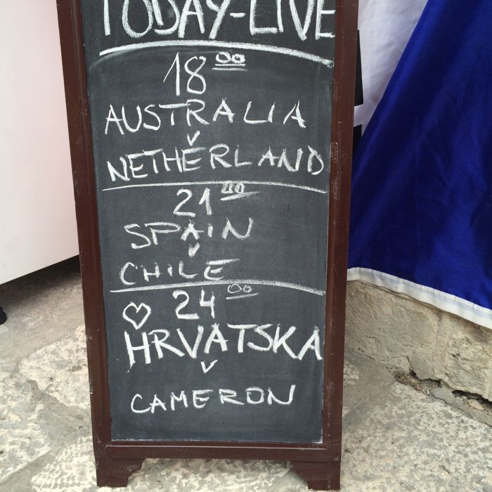 Pizza Place Soccer Sign