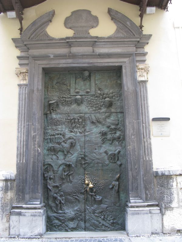 Ljubljana_St Nicholas doors